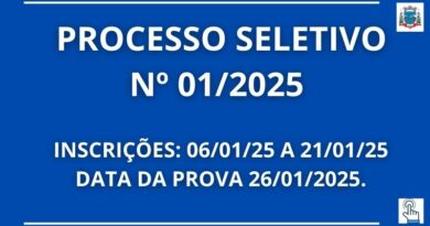 Processo Seletivo nº 01/2025